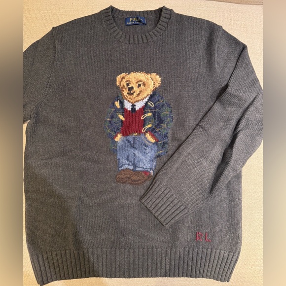 🥰 Polo Bear Ralph Lauren limited edition sweater men - Picture 1 of 3